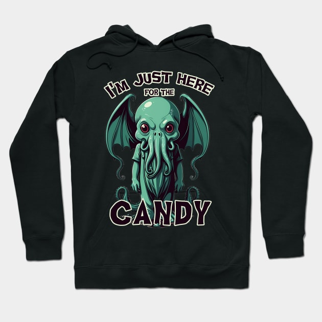 Just for the candy. Cthulhu Halloween Hoodie by MaxDeSanje 